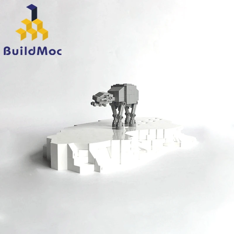 Звездные игрушки BuildMoc войны совместимые с блоками 8089 маленький моторизованный