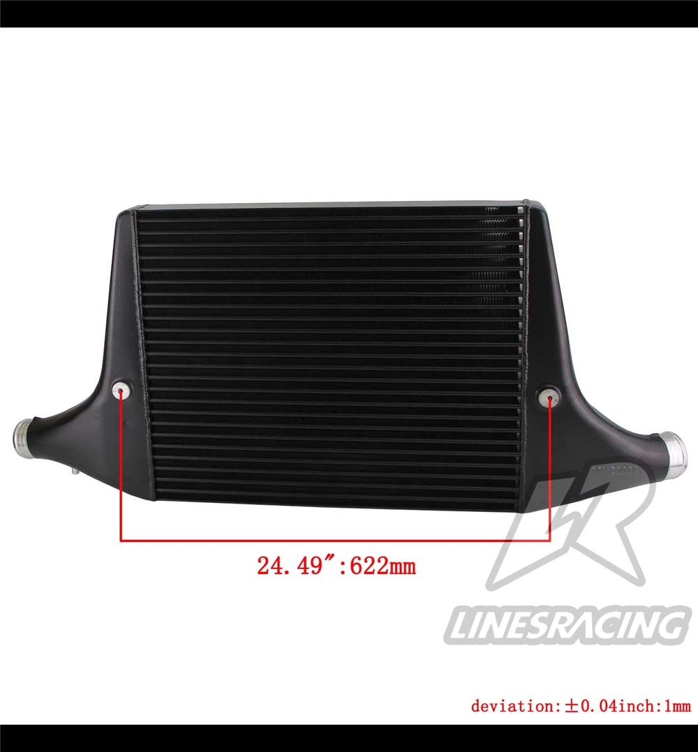 Комплекты интеркулеров пригодный для Audi S4/S5 B9 3.0TDI A4 2015 + A5 F5 2016 черный высокого