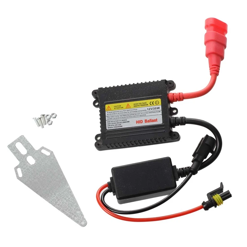 

Car Headlight 35W HID Slim Ballast Black for 9005 9006 D2S Xenon Bulb