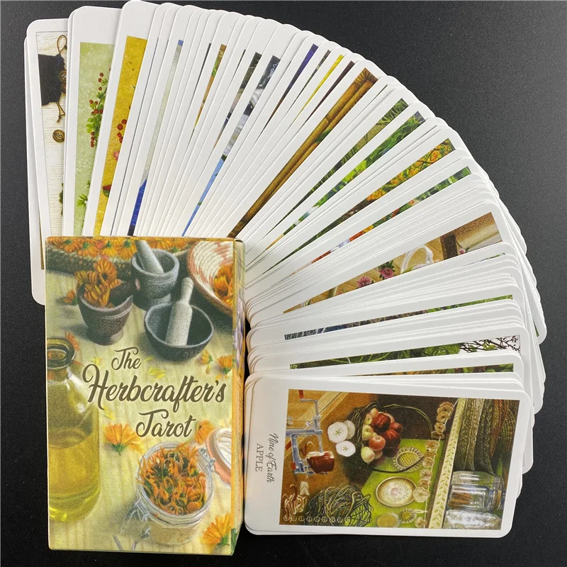 Английская версия The Herbcrafter's Tarot Deck игровая настольная доска карты с