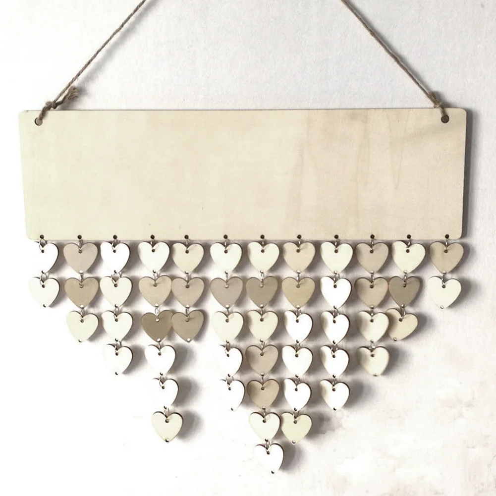 День рождения календарь доска напоминаний слойный табличка знак Семья DIY Декор