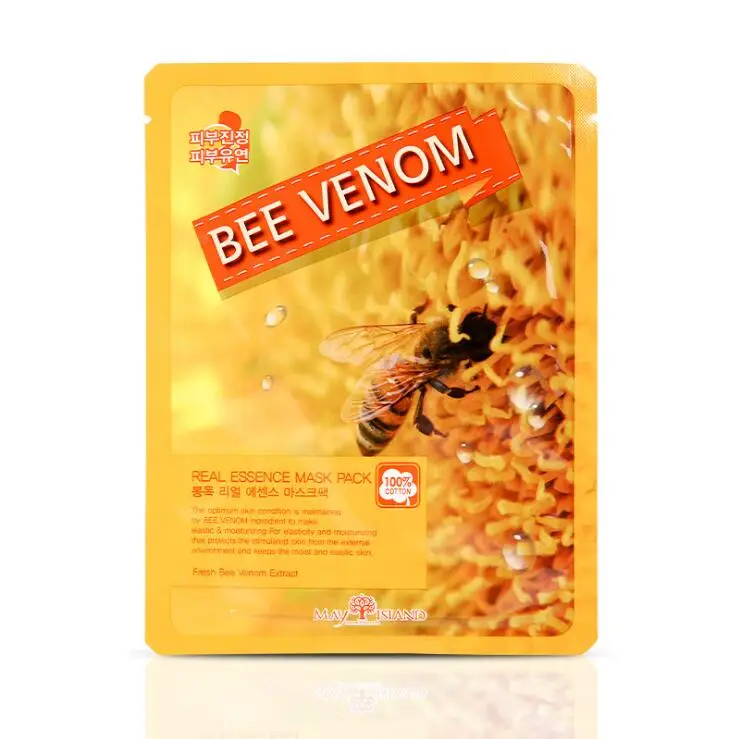 10-Bee Venom 15 цветов, маска для лица I'm REAL Tony moly, увлажняющая, против старения, сужает поры, Корейская листовая маска для лица, косметика - Цвет: 10-Bee Venom