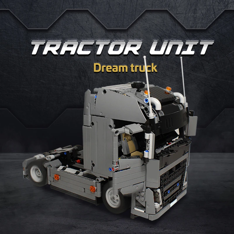 

1073PCS MOC Engineering FH Tractor Unit Building Blocks Model Vehicle Car Bricks Set Educational DIY Toys for Children Boy Gifts