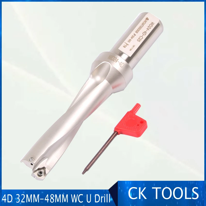 free delievery jet ZD04 32mm -48mm WC Drill Type For 4D power U Drilling Shallow Hole indexable indexable insert drills