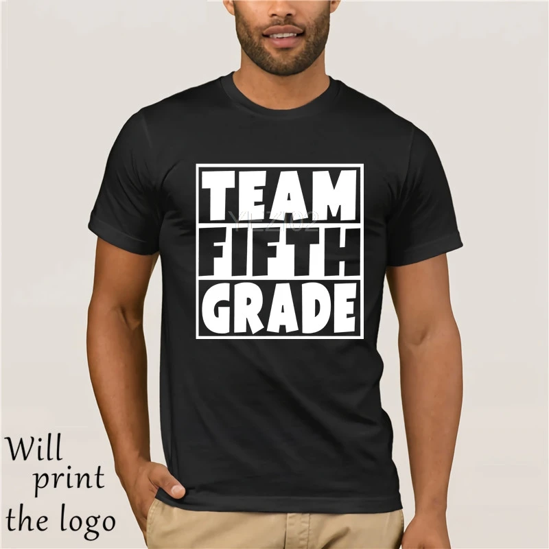 Футболка с надписью Team Fifth grade подарок для учеников и родителей|Мужские футболки| |