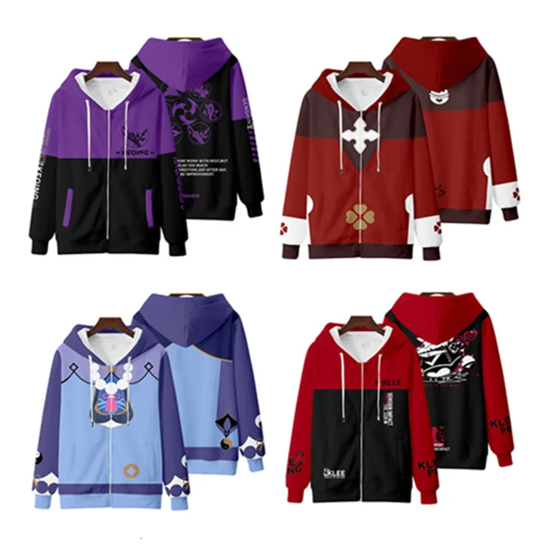 

Толстовка для косплея Genshin Impact, толстовка с капюшоном и 3D принтом, мужская и женская Повседневная Уличная одежда, пуловер