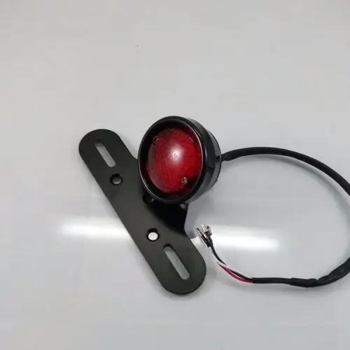 СВЕТОДИОДНЫЙ черный задний стоп-сигнал держатель номерного знака для Harley Honda KtN