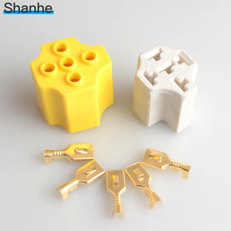 5 контактный автомобильный релейный разъем из керамического материала проводной