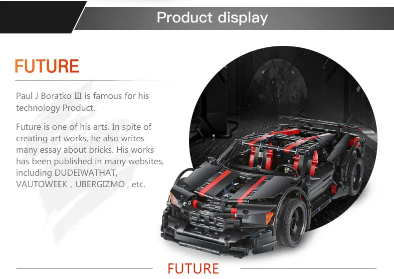 MOC Technic серия Assassin X19 детская модель приспособление для автомобиля technic racer городской строительный блок Кирпичи diy игрушка подарок детские игрушки