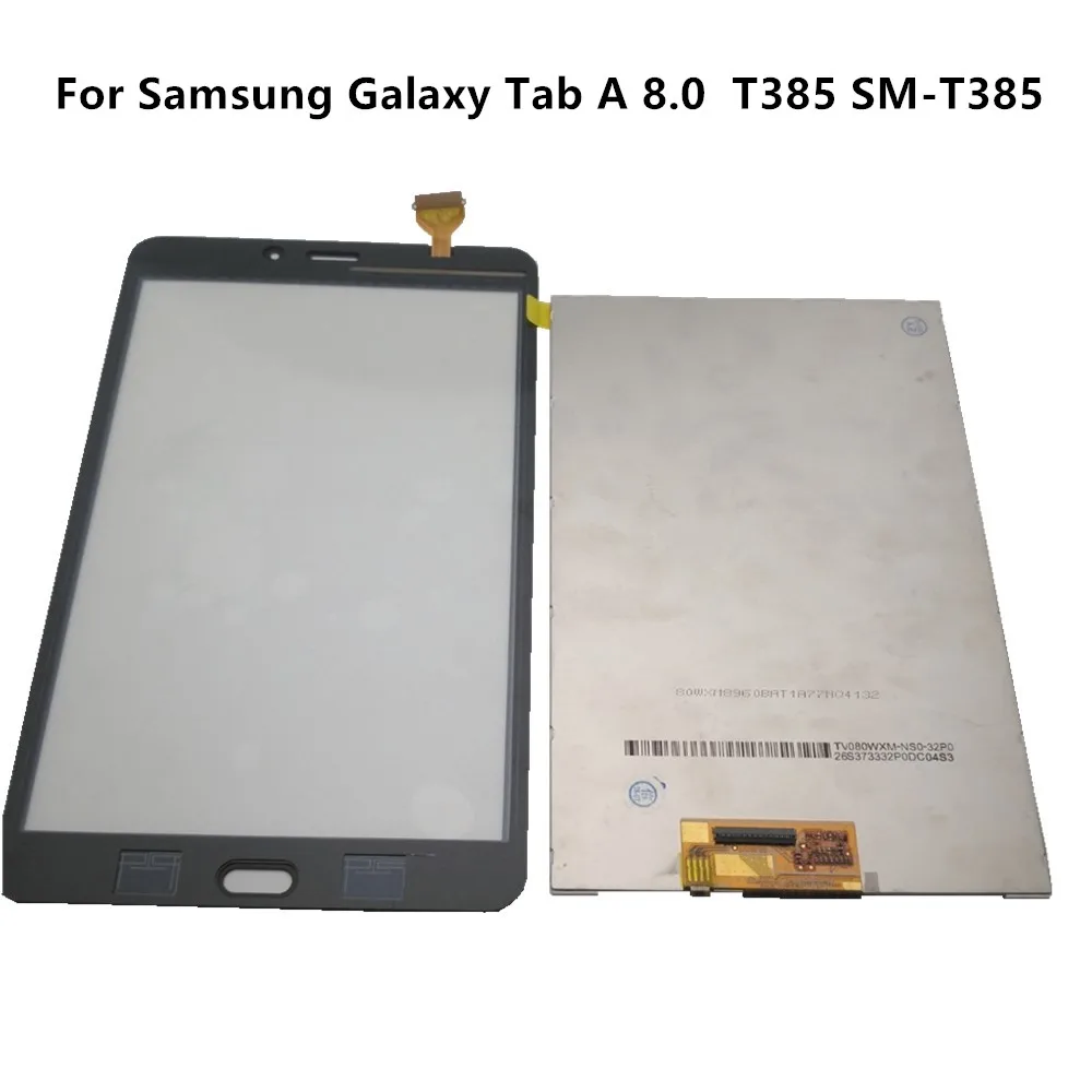 ЖК-дисплей с дигитайзером сенсорного экрана для Samsung Galaxy Tab A 8 0 T380 T385 5 дюймов -