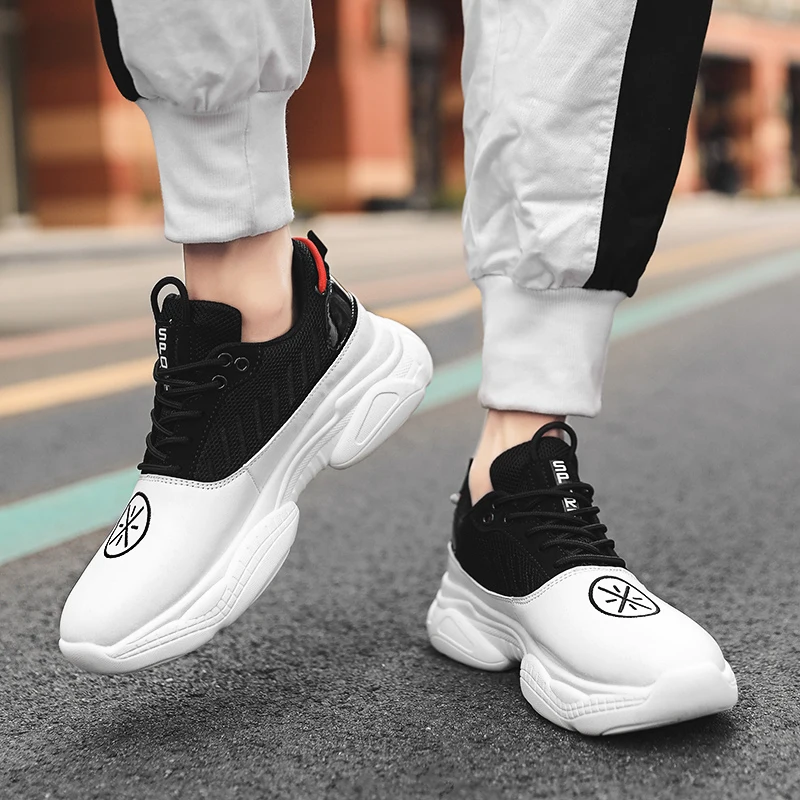 Низкие кроссовки для отдыха на открытом воздухе спортивные повседневная мужская
