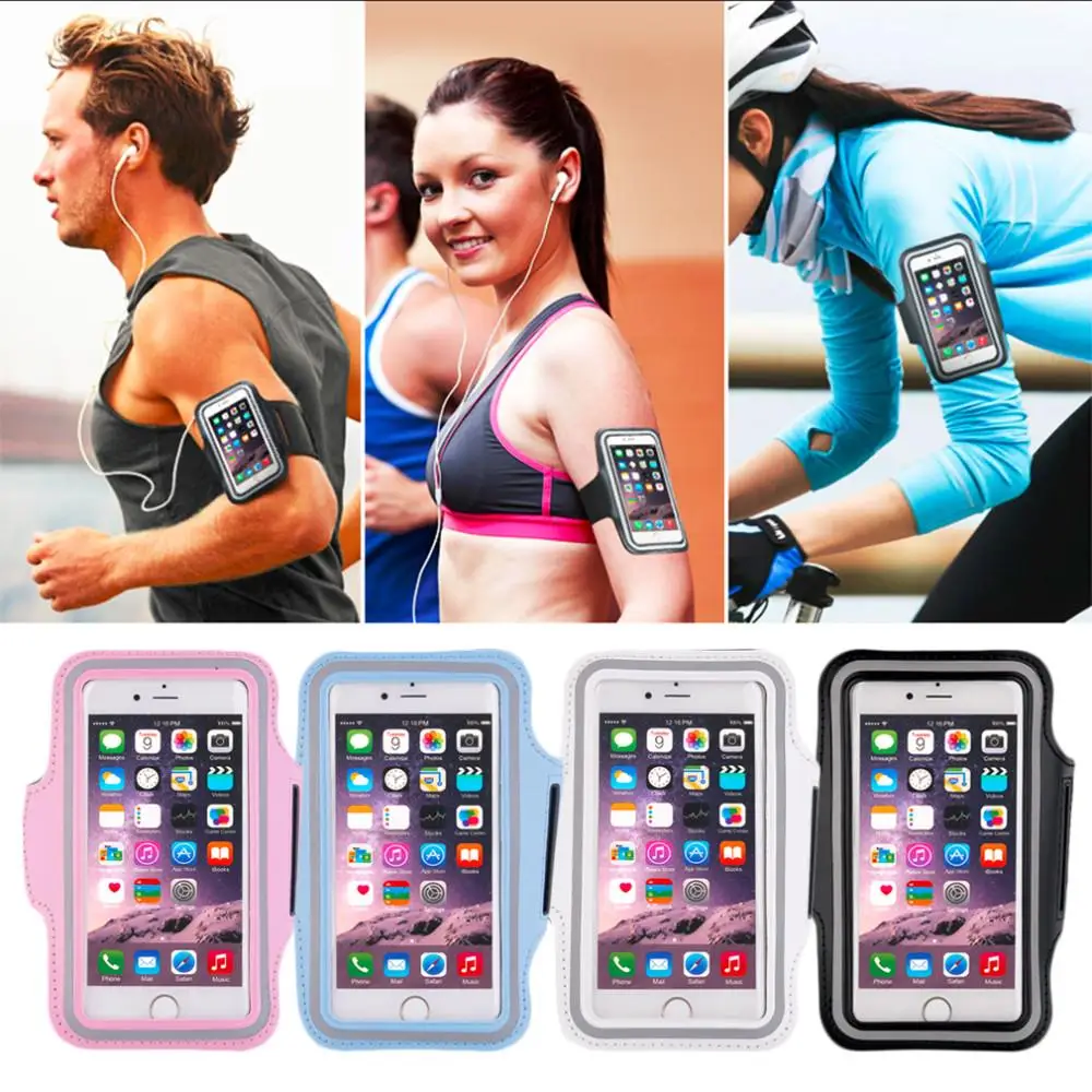 new waterproof sports running case workout mobile phone holder pouch for iphone cell phone arm bag bands running bag free global shipping