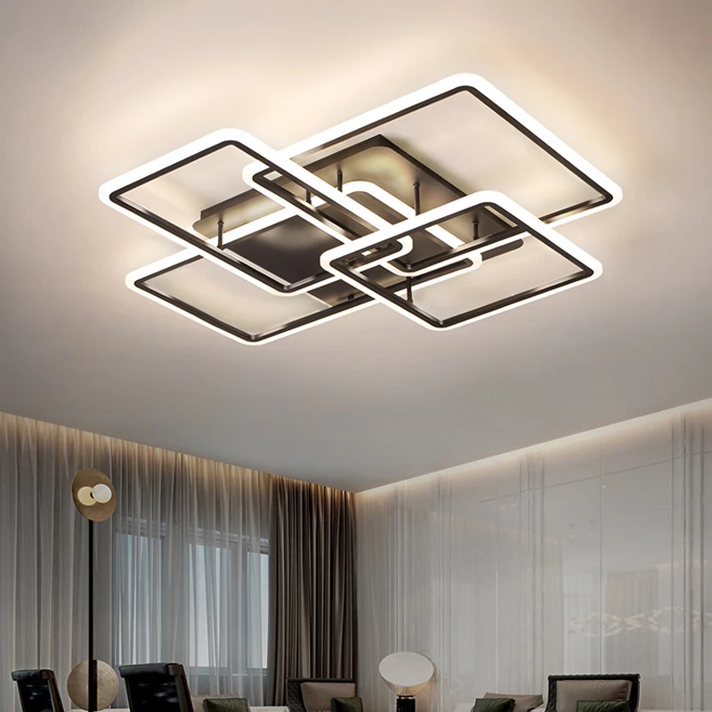 Светодиодный потолочный светильник для гостиной спальни столовой люстра