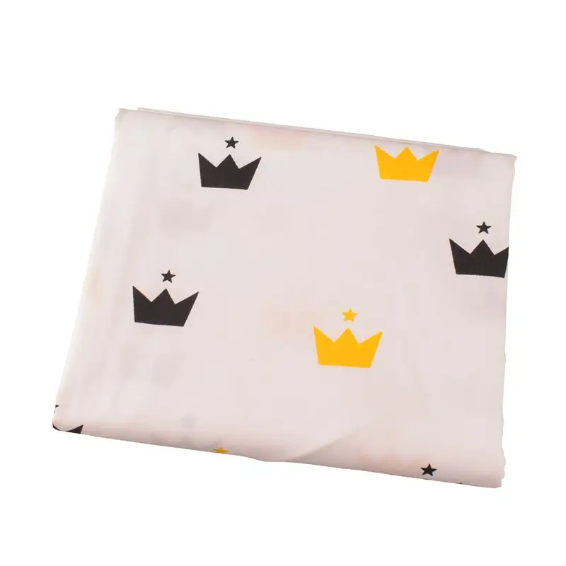 DwaIngY 6 шт./лот черно белая серия саржевая хлопчатобумажная ткань для Лоскутной