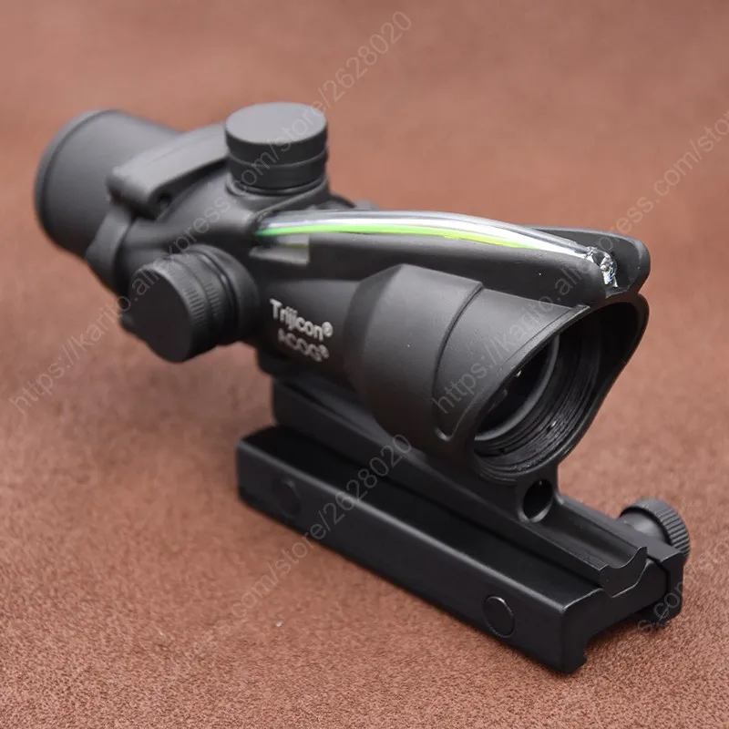 Тактический прицел для винтовки в красную точку 1x32|rifle scope|acog stylewaterproof rifle scope |