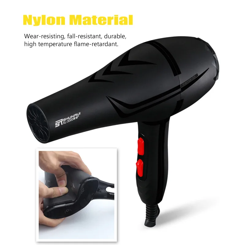 3200W отрицательный ион Фен для волос Профессиональный Горячий/с защитой от