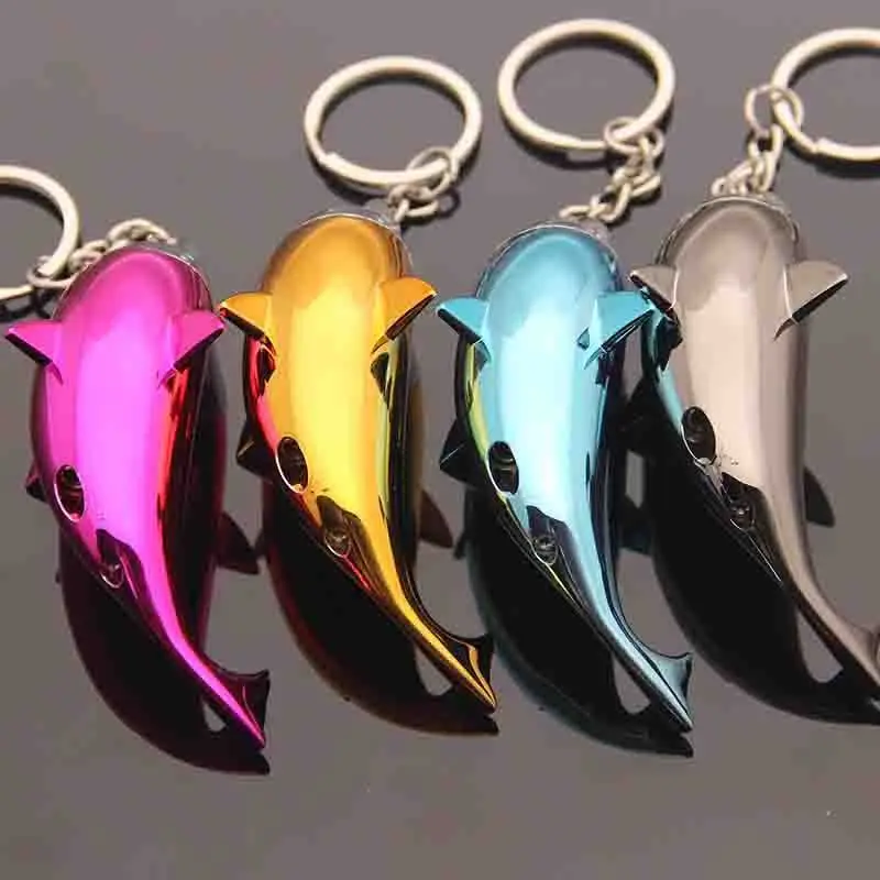 Оригинальная зажигалка в виде дельфина Электронная с пламенем новый