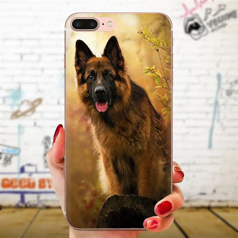ТПУ защитный чехол немецкая овчарка в продаже роскошный классный для Xiaomi Redmi Note 2 3