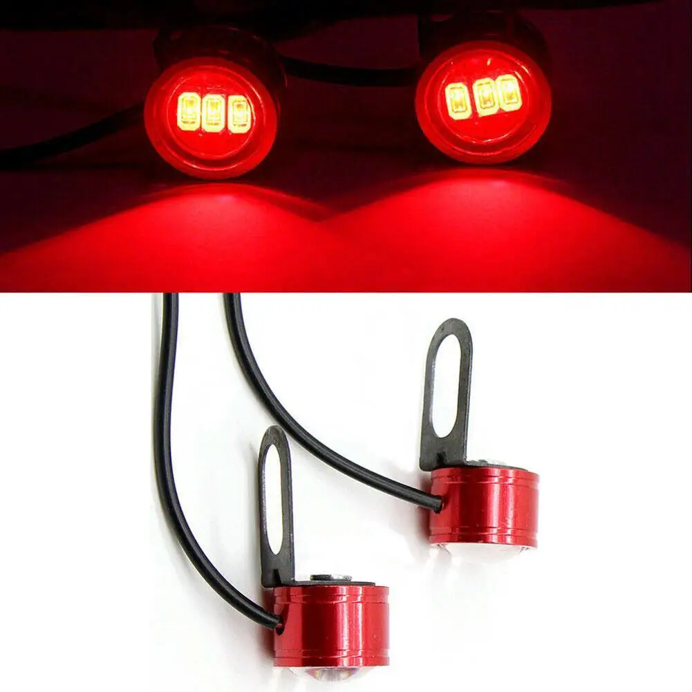 Модификация мотоцикла большой зеркало заднего вида для светодиодные фары