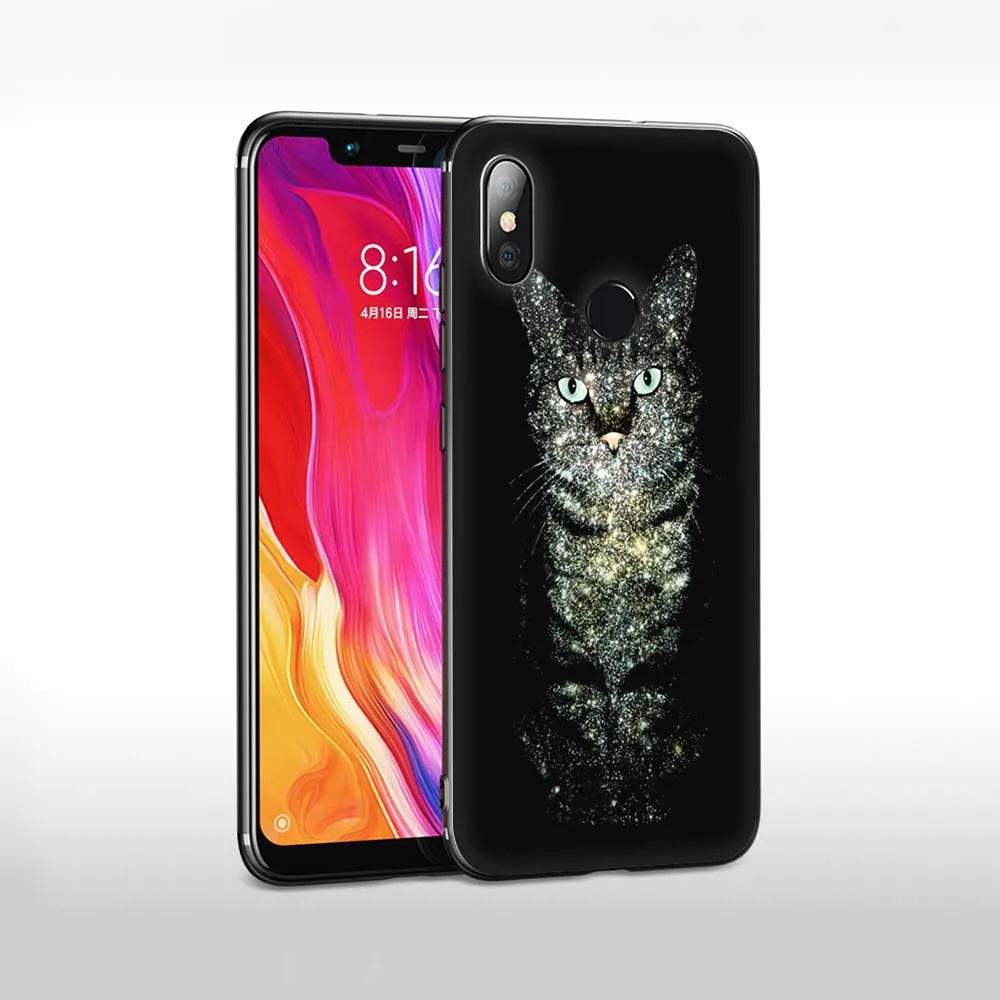 Мягкий чехол WEBBEDEPP Cat Body language из ТПУ для huawei Honor P smart Z Plus P20Lite mate 30 Lite view 20 9x Pro |