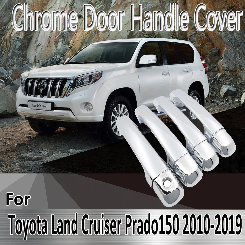 Наклейки для Toyota Land Cruiser Prado 150 J150 LC150 2010 ~ 2019 украшение хромированная крышка ручки