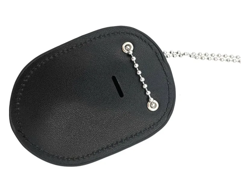 Новый кожаный Универсальный держатель для значков полицейский детектив с