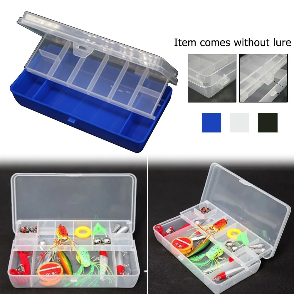 

Double Layers Fishing Lure Tackle Box Fishing Box Bait Compartments Storage Case Fishing Accessories Fishing Box Lure Box Tackle