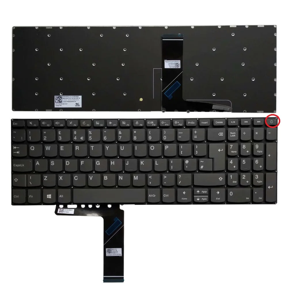 Новая английская клавиатура для ноутбука Lenovo IdeaPad 5000 15 520 15IKB L340 15API 15IWL 17 17IWLlaptop