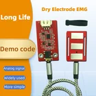 Сухой электрод EMG сенсор мышечный датчик Аналоговый модуль сбора сигнала доступно износостойкое устройство