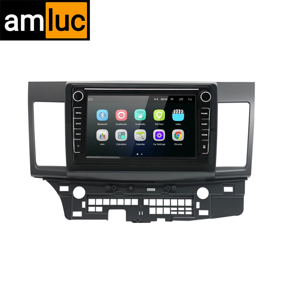 

Автомагнитола, мультимедийный видеоплеер BT carplay DSP 2 din Android 4G NET для Mitsubishi Lancer 2008 2009 2010 2012 2013 2014 2016
