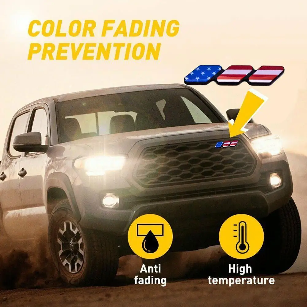Трехцветная Эмблема для решетки радиатора Toyota 4runner Rav4 Highlander Модифицированная
