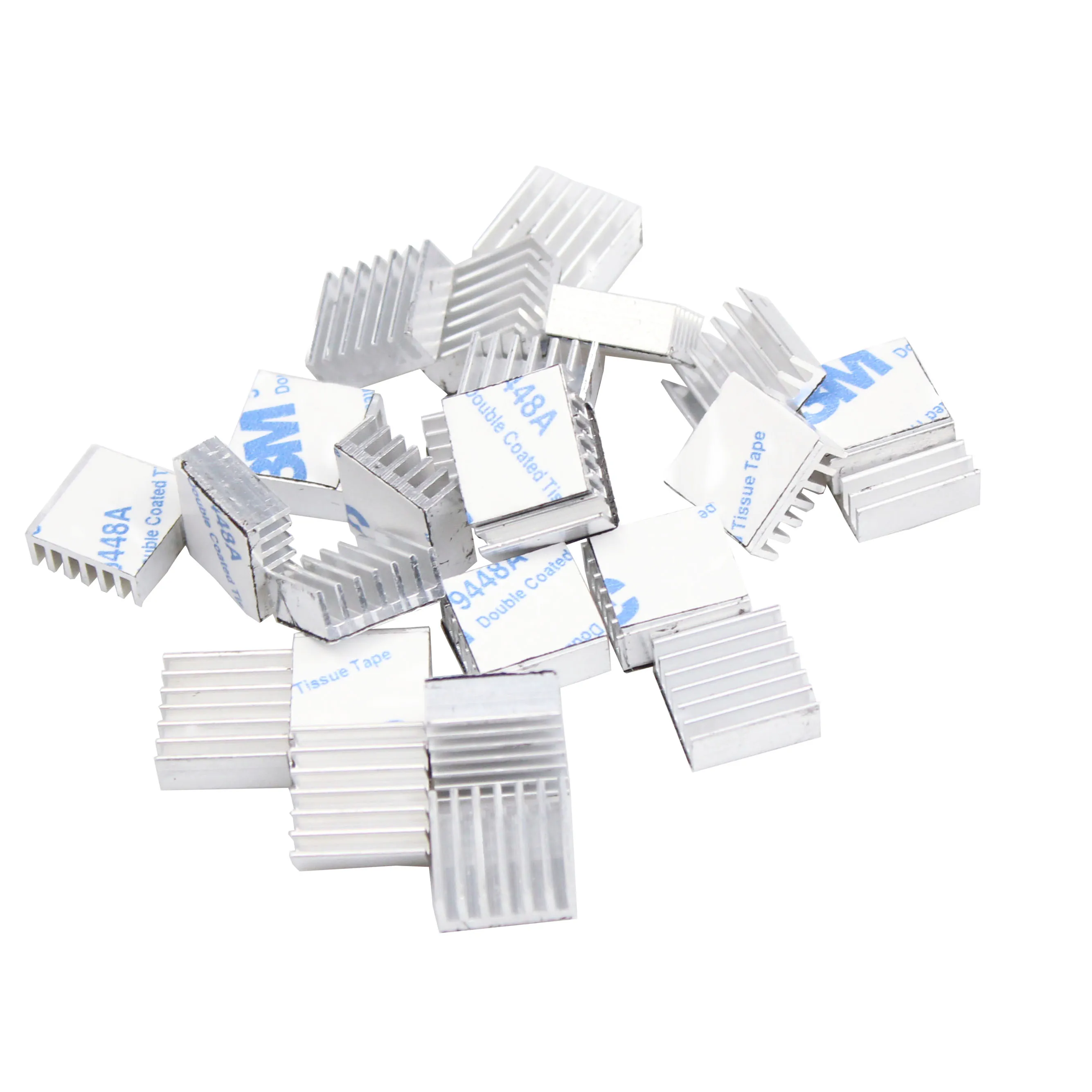 Dissipador de Calor de Alumínio Eletrônico do Radiador do Diodo Emissor de Luz da Ram Vga da Microplaqueta 14x14x6mm dos Pces 500 para o Refrigerador Expulso