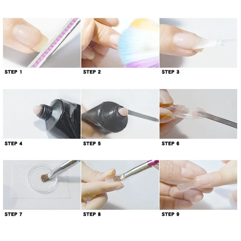 

Extension Gel Nail Kit Extension Gel and All-in-one French Complete Builder Gel for Beginner Gel Nail Kit