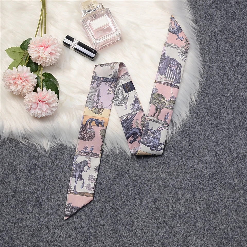 Женский брендовый шарф из натурального шелка 100% натуральный шелковый роскошный