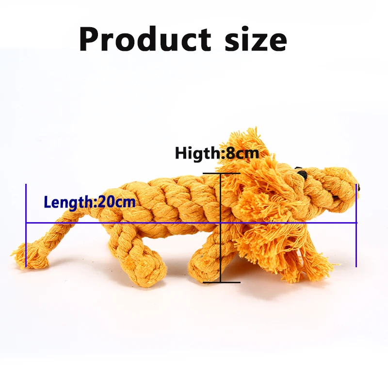 Игрушка для собак хлопковая игрушка игрушки в форме животного больших и