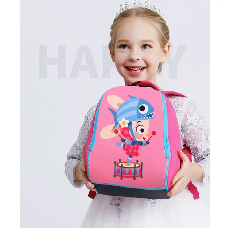 Koko cat 3D Panda dinosaur unicorn Cartoon Kids School Bag Toddler Baby Bag Kindergarten Backpack mochila infantil Escolares
