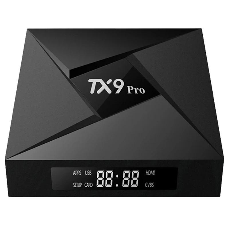 TX9 Pro Android 7.1 Smart TV Box S912 Octa Core 2.4G WiFi 2GB 16G 4K HD Set Top Boxes No App Include EU Plug | Электроника