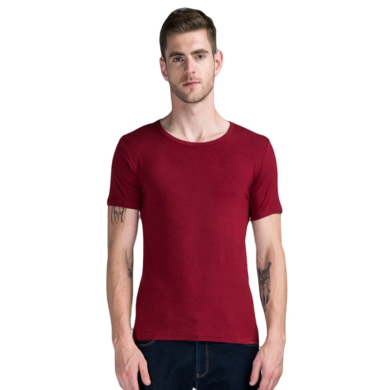 

Hot Sport Shirt Men Fitness Running T Shirts Breathable Quick Dry Tshirt Outdoor Gym Training Jogging Sportswear Cloth