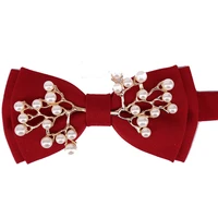 handmade bow tie men unisex suit wedding groom dress shirtaccessories gifts high grade british style korean fashion bowtie 2019