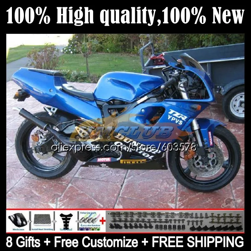 

Фитиль глянцевый синий для YAMAHA 3XV TZR 250 RR 107CL.13 TZR250RR 92 93 94 95 96 97 TZR250 1992 1993 1994 1995 1996 1997