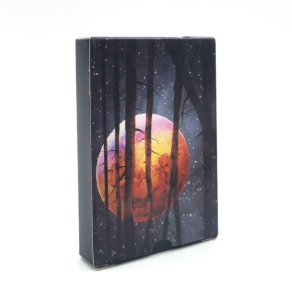 

Moon Oracle Cards game Guidance Divination Fate for home party Fun table Games mysterious playing Card pdf rules