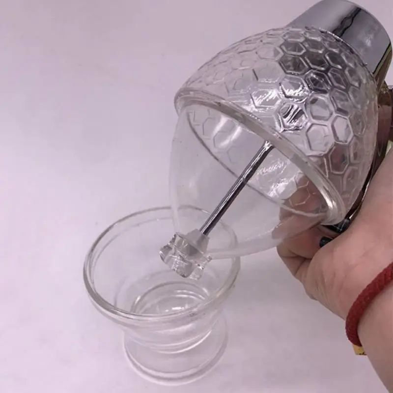 

Syrup Juice Dispenser Acrylic Honey Syrup Dispenser Honey Pot Container Kitchen Cans Preserved