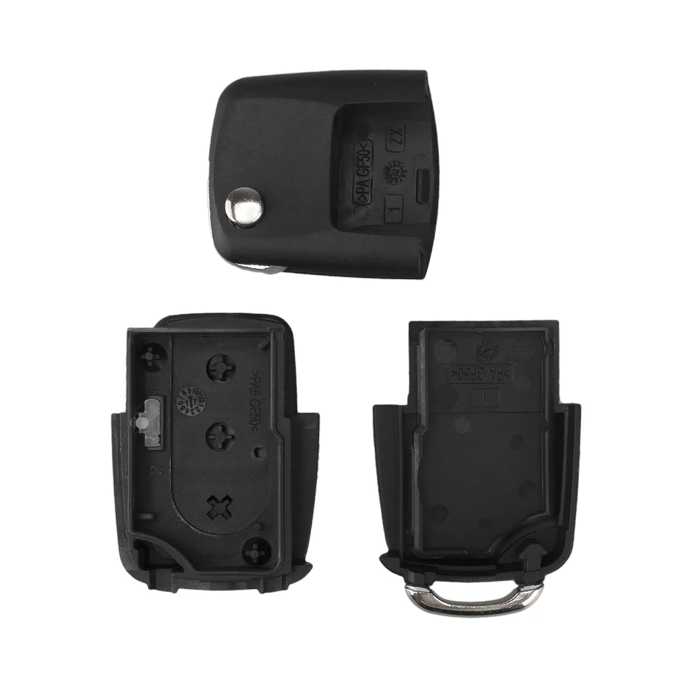Раскладной чехол KEYYOU с 3 кнопками для Volkswagen VW MK4 Bora Golf 4 5 6 Passat Polo камера Touran без
