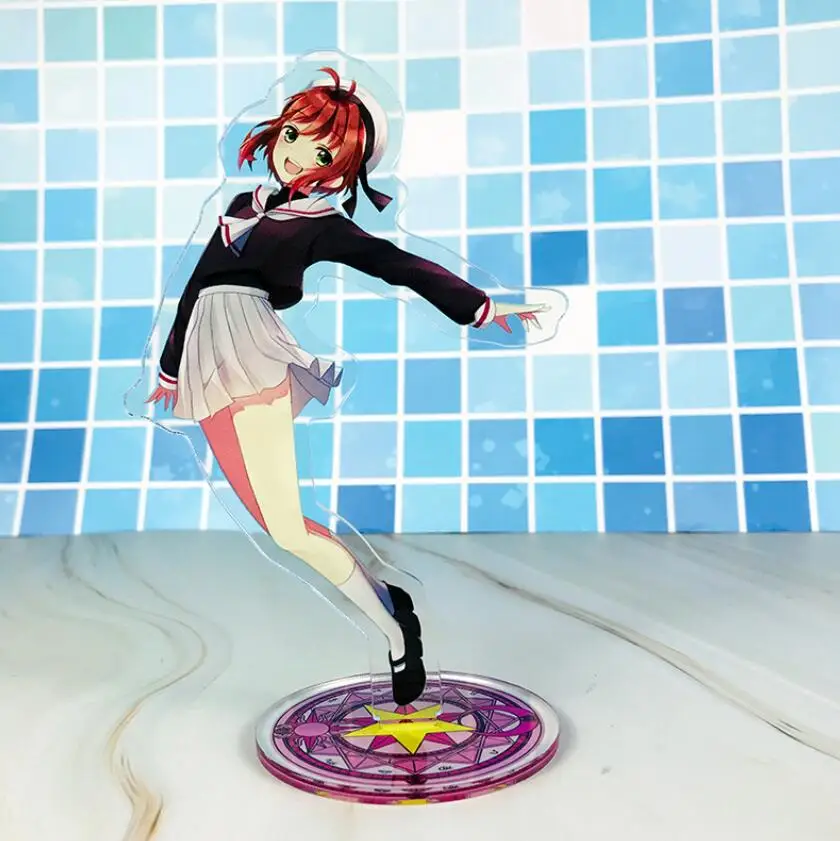 Аниме Card Captor Sakura КИНОМОТО Li сяоран фигурка на акриловой подставке настольное