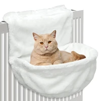 cat plush radiator bag soft cat hanging bed with strong durable iron frame warm and cosy cat hanging hammock for small pets