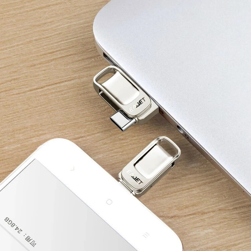 eaget mini pendrive 128gb type c usb flash drives 64gb otg usb 3 0 type c pen drive 32gb for samsung huawei xiaomi phones tablet free global shipping