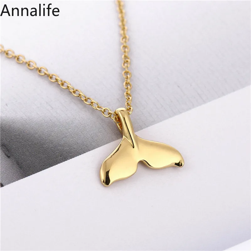 Новинка 2019 женское ожерелье в стиле бохо с дельфином рыбий хвост чокер Русалка