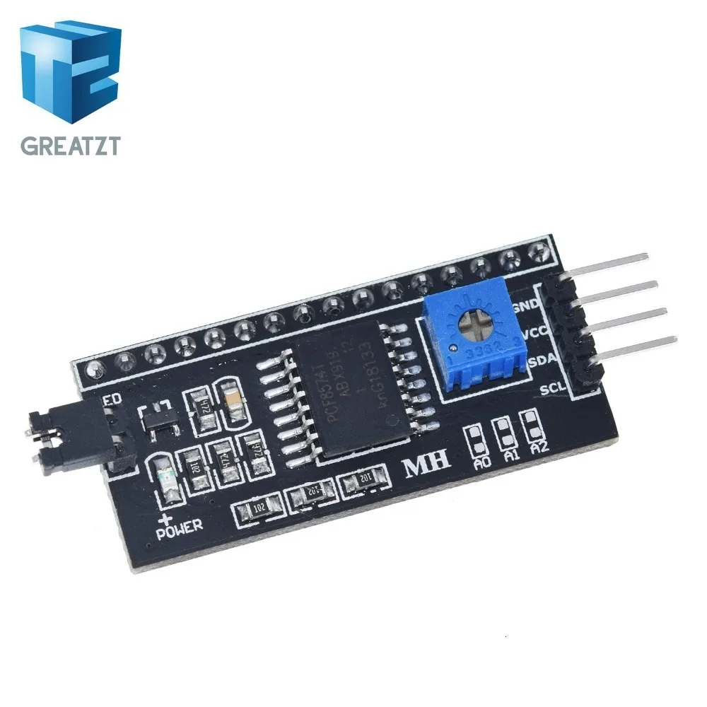 GREATZT 1 шт. модуль ЖКД синий зеленый экран IIC/igc 1602 для arduino 1602 lcd UNO r3 mega2560 lcd 1602