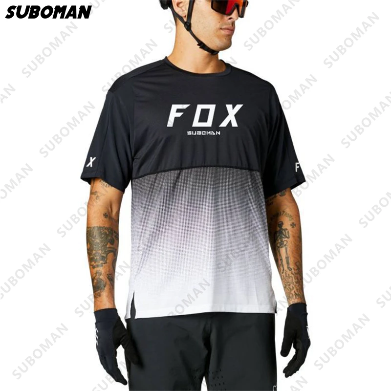 

2021 Downhill Trikots suboman fox Mountainbike MTB Shirts Offroad DH Motorrad Jersey Motocross Sportwear Kleidung endurance bike