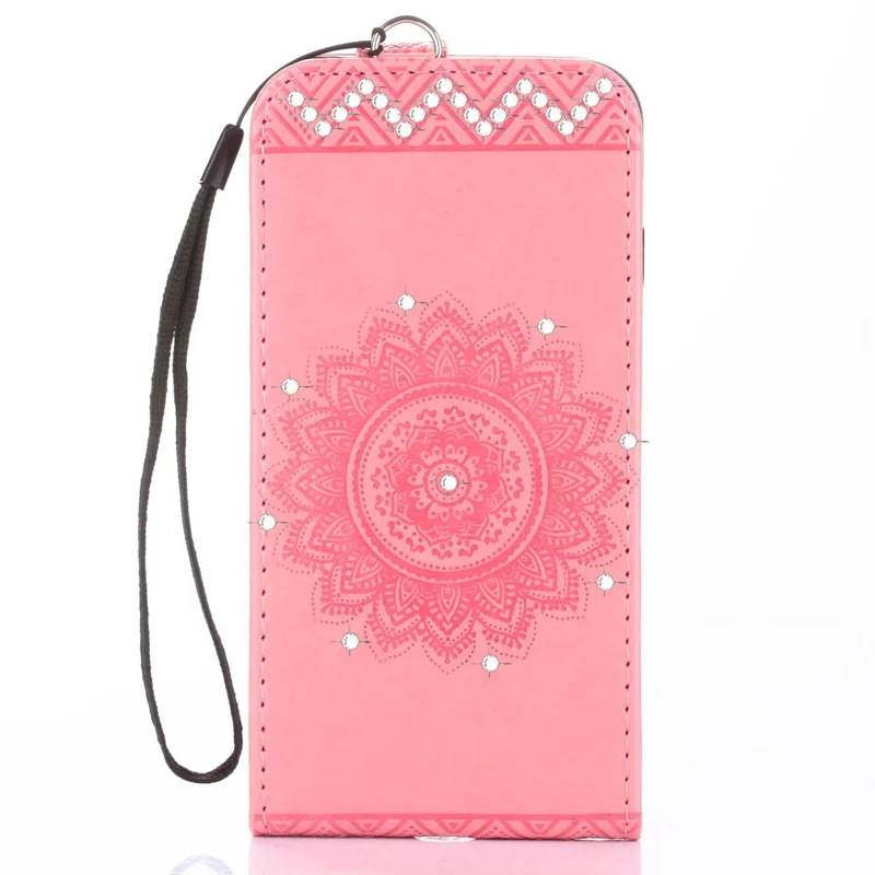 Блестящий Магнитный чехол-книжка из искусственной кожи для iPhone 8 7 7Plus 6G 6S Plus 5G 5S SE 4S